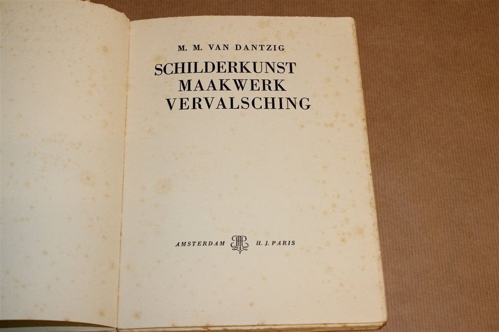 Schilderkunst — Vervalste Kunst [1937], Ophalen of Verzenden, Gelezen