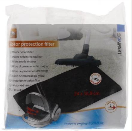 Scanpart universele motorfilter voor stofzuiger van 25 nu 10, Nieuw, Ophalen of Verzenden