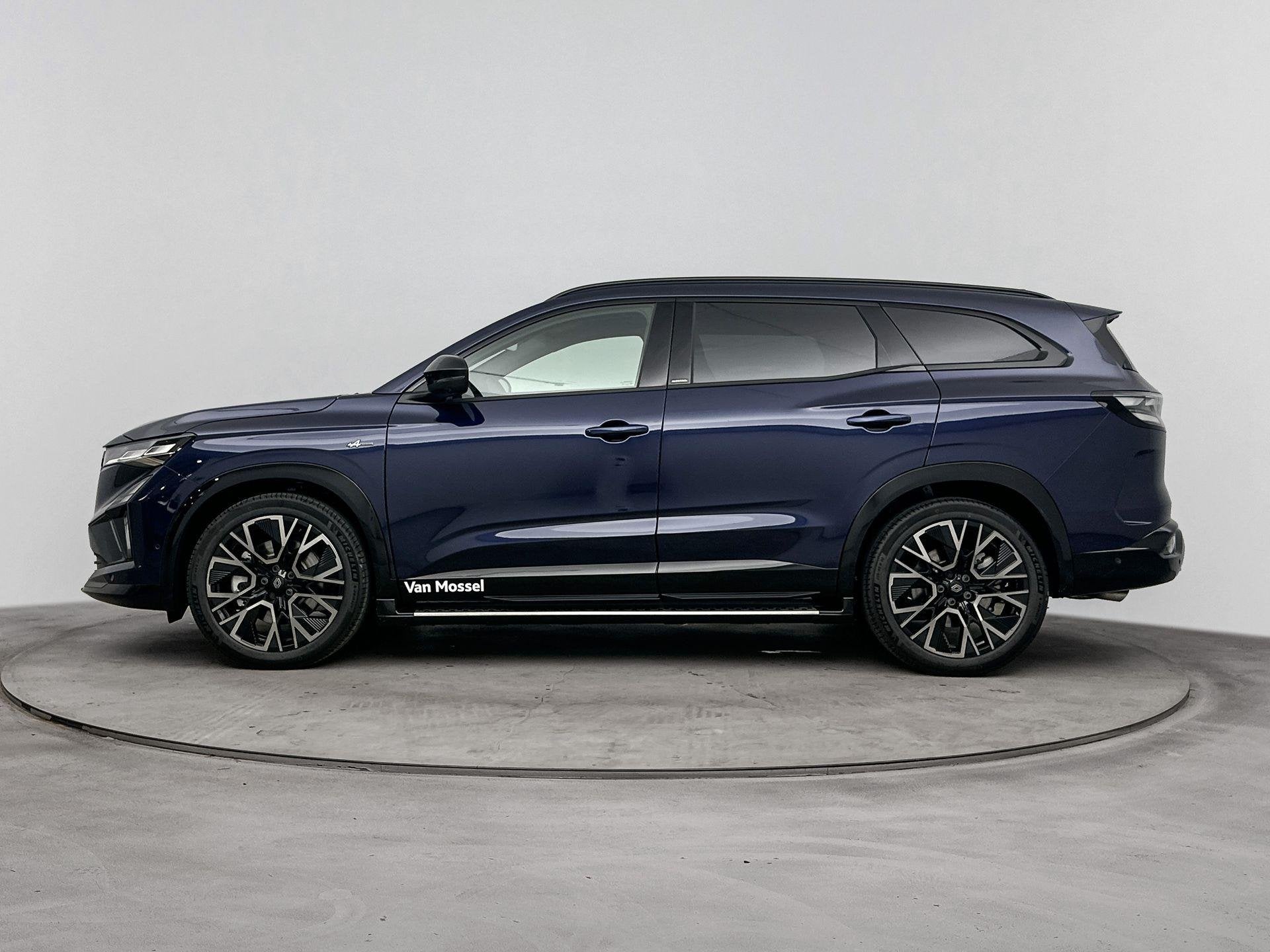 Renault Espace E-Tech full hybrid 200Pk iconic 5p. | Google, Auto's, Dealer onderhouden, Euro 6, 2 kWh, Blauw