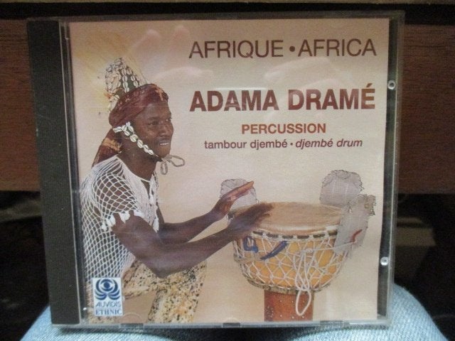 Africa, Djembe, Adama Drame CD, Ophalen of Verzenden, Zo goed als nieuw, Inclusief boekje, Afrikaans