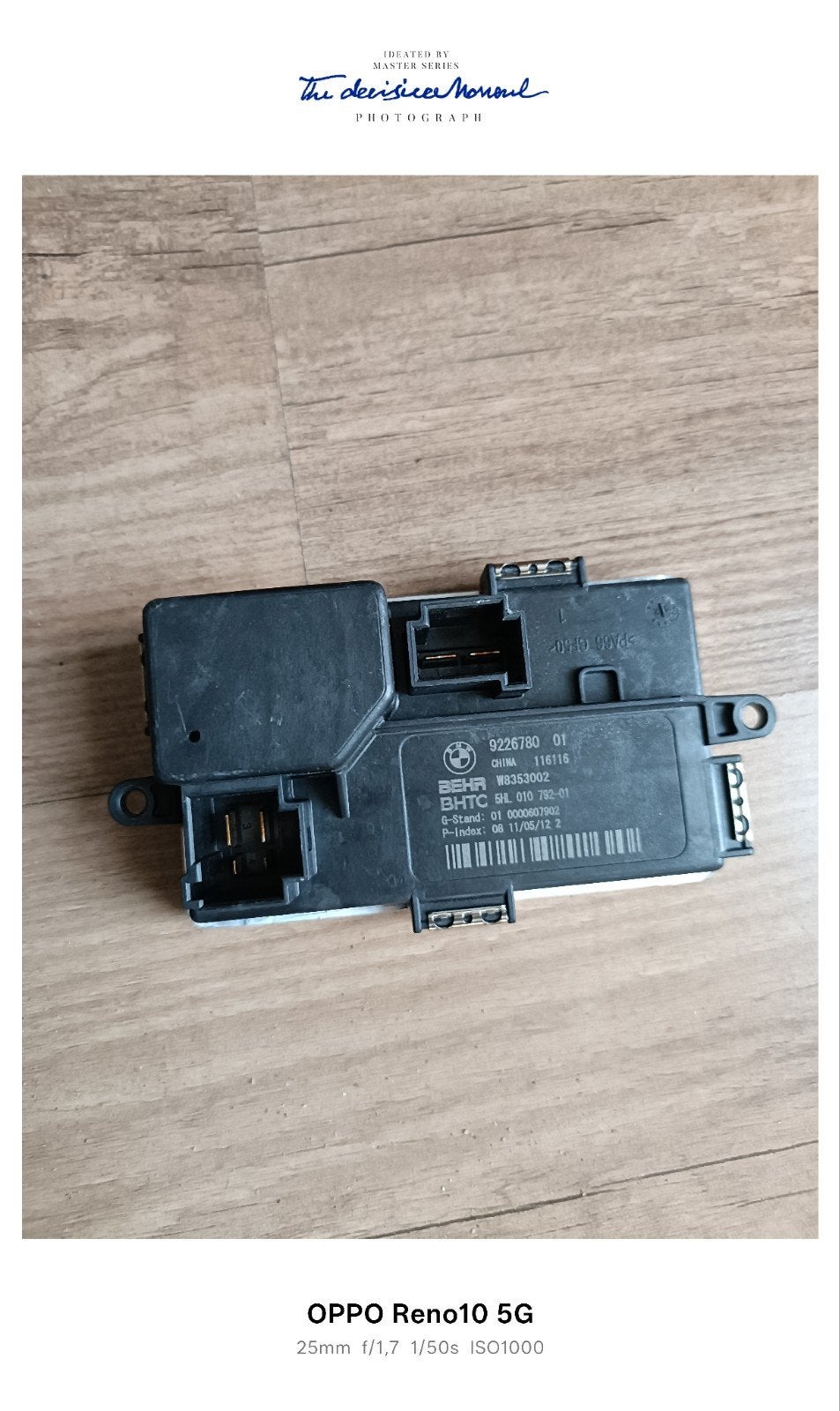 Kachel weerstand Bmw F10 F11 2012, Ophalen of Verzenden, Zwart, 115 cm of meer