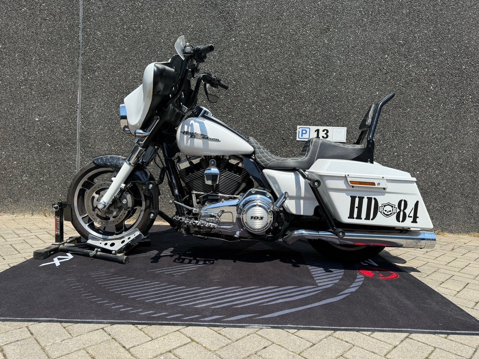 Harley-Davidson Street Glide 2012 - Unieke Kleur & Stage 1, Sportuitlaat, Gebruikt, Toermotor
