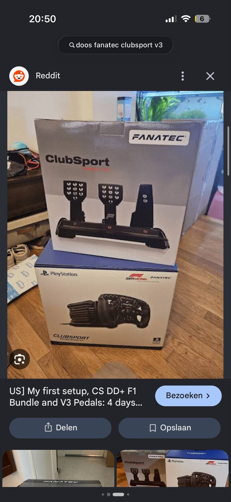 Gezocht: Doos Fanatec ClubSport V3 Pedalen, Fanatec, Ophalen of Verzenden, Gebruikt, Overige typen