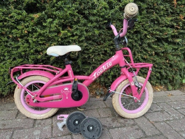 Loekie Princess fiets (2-5 jaar), Ophalen, Terugtraprem, Gebruikt, Loekie