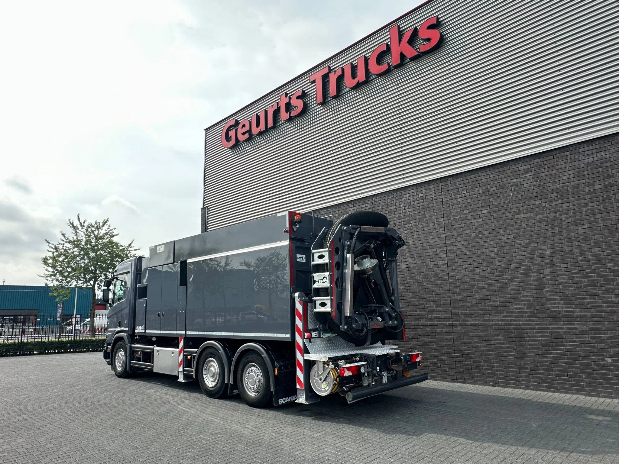 Scania R530 V8 NGS XT 6X2 MTS DINO 8 M3 SAUGBAGGER/GRONDZUIG, Automaat, Euro 6, Scania, Bedrijf