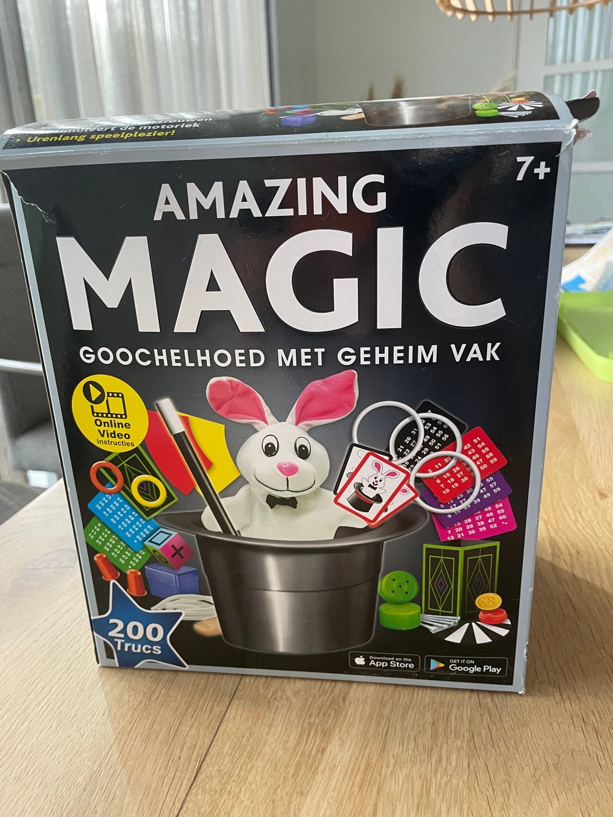 Amazing Magic Goochelhoed met Geheim Vak - 200 Trucs, Ophalen, Gebruikt, Jongen of Meisje