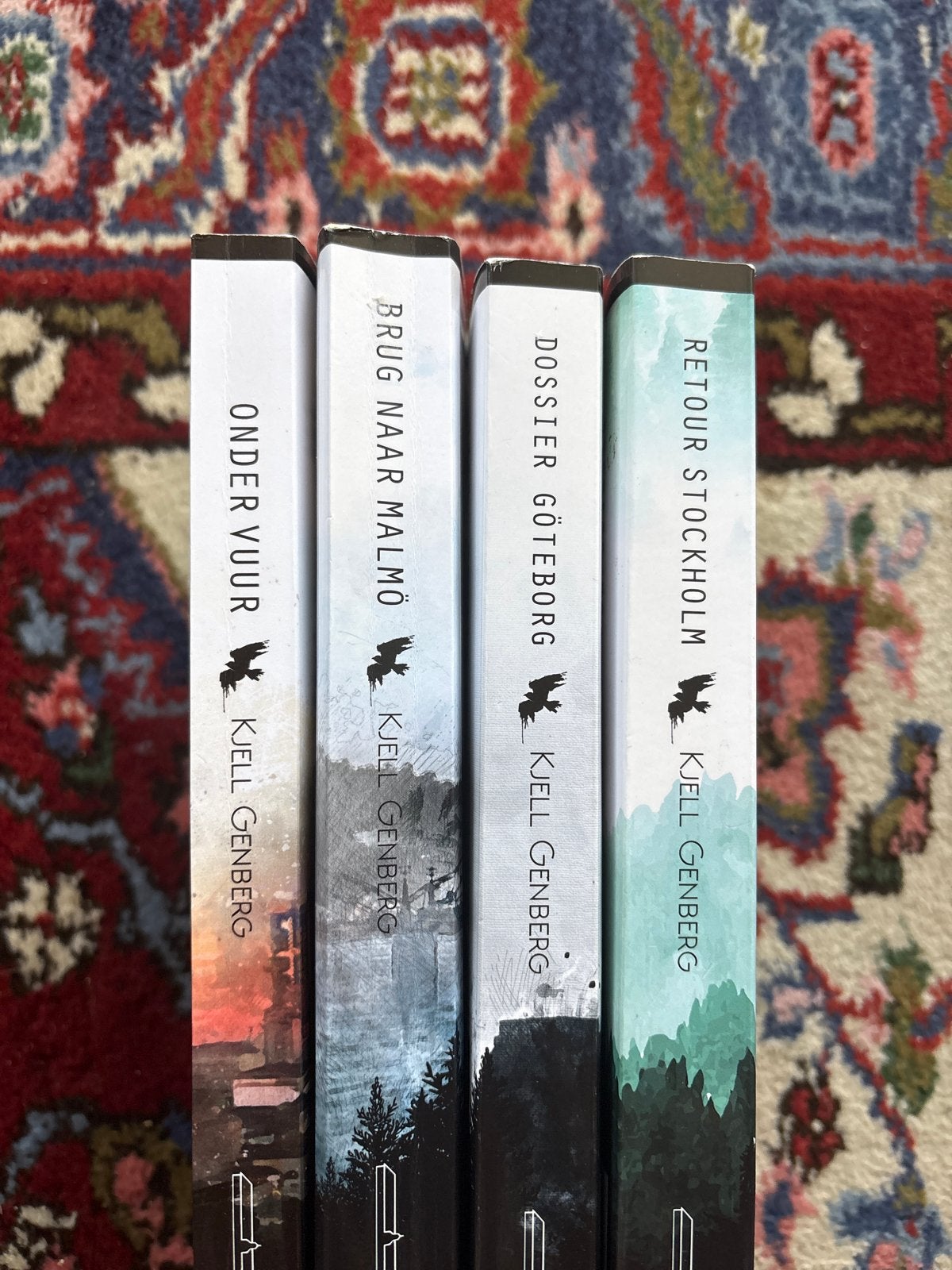 Serie van 4 van Kjell Genberg - Scandinavische thrillers, Boeken, Ophalen of Verzenden, Gelezen, Scandinavië