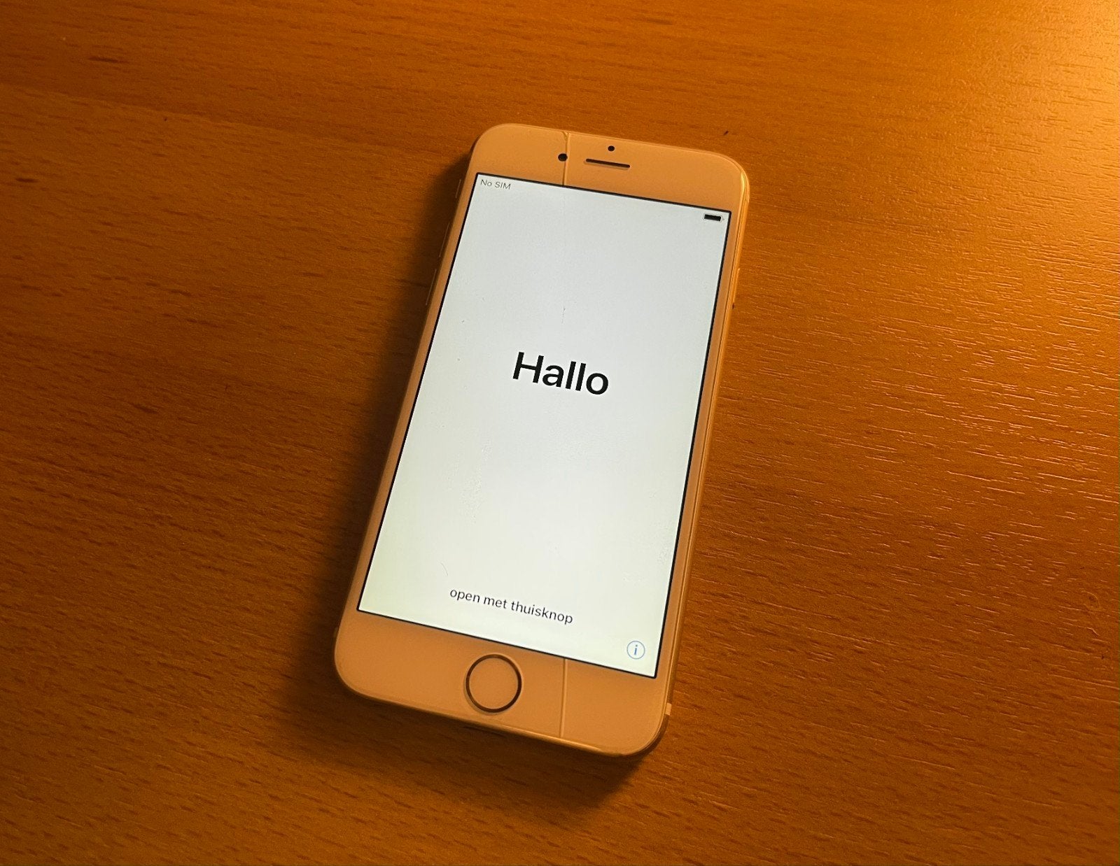 iPhone 6 Goud 64GB - Barst in scherm, Telecommunicatie, Gebruikt, Ophalen of Verzenden, 64 GB, Zonder simlock