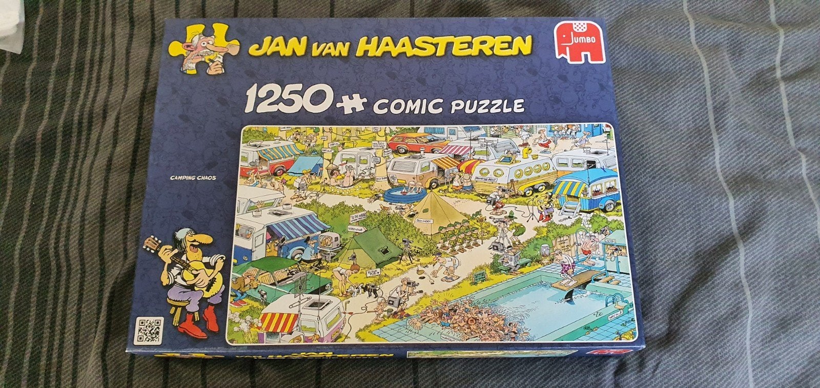 Jan van Haasteren puzzels 1250 en 1500 stukjes, Ophalen of Verzenden, 500 t/m 1500 stukjes, Zo goed als nieuw, Legpuzzel