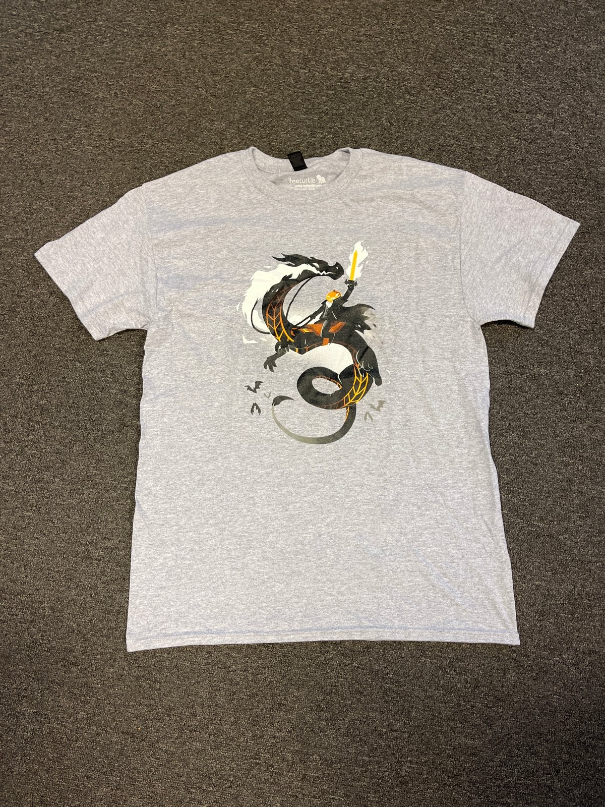 Teeturtle T-shirt  - Maat M nieuw!, Ophalen of Verzenden, Nieuw, Maat 48/50 (M), Grijs