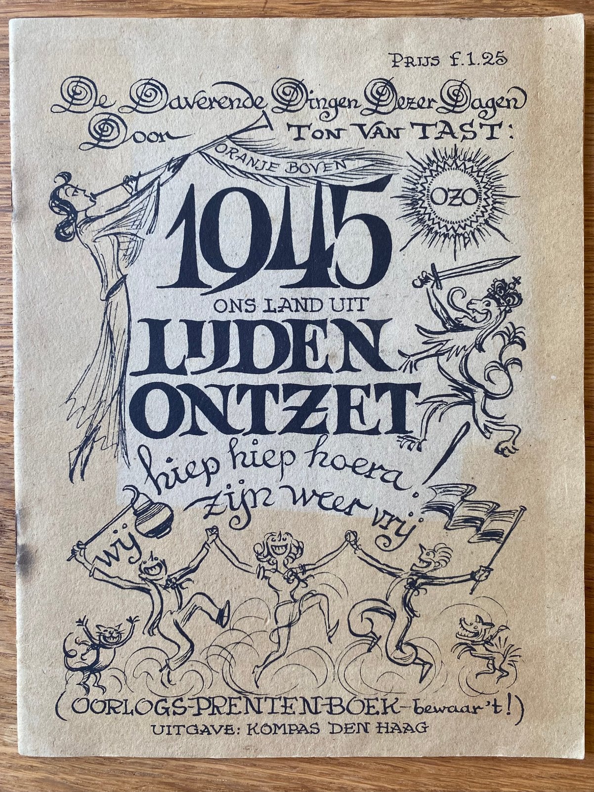 DEEL 1&2 (!) Ton Van Tast: Oorlogsprentenboek wo2, Ophalen of Verzenden, Nederland, Boek of Tijdschrift