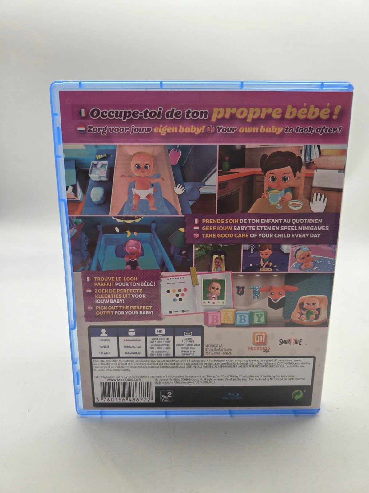 My Universe: My Baby PS4 - Zorg voor je eigen baby!, Microids, 1 speler, Ophalen of Verzenden, Zo goed als nieuw