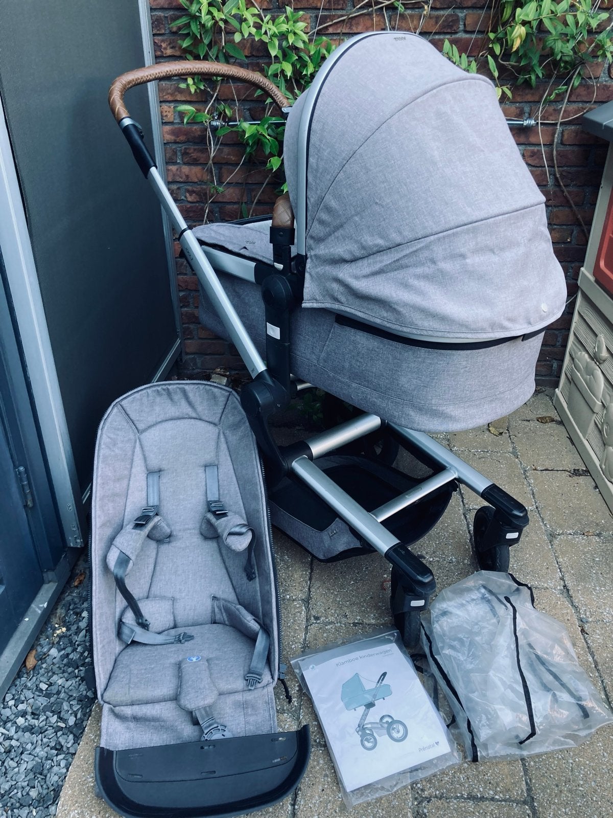 Joolz Day 3 kinderwagen met adapters en matrashoezen, Overige merken, Ophalen of Verzenden, Zo goed als nieuw, Combiwagen