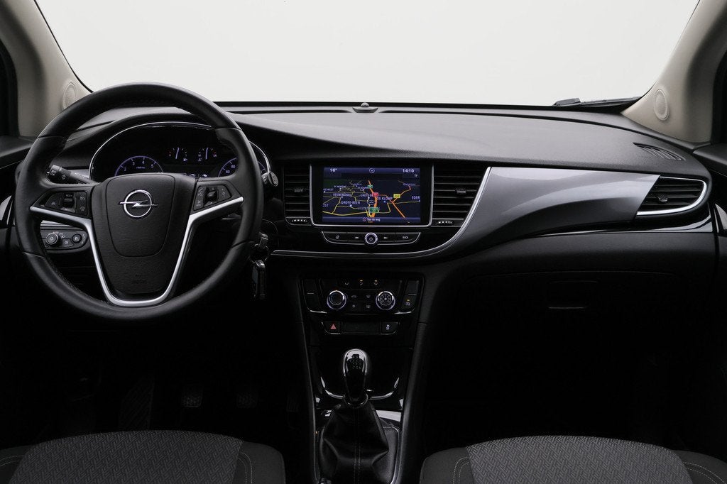 Opel Mokka X 1.4 Turbo Business+ Apple Carplay, Cruise, Blue, Auto's, Opel, Voorwielaandrijving, Stof, Gebruikt, Origineel Nederlands
