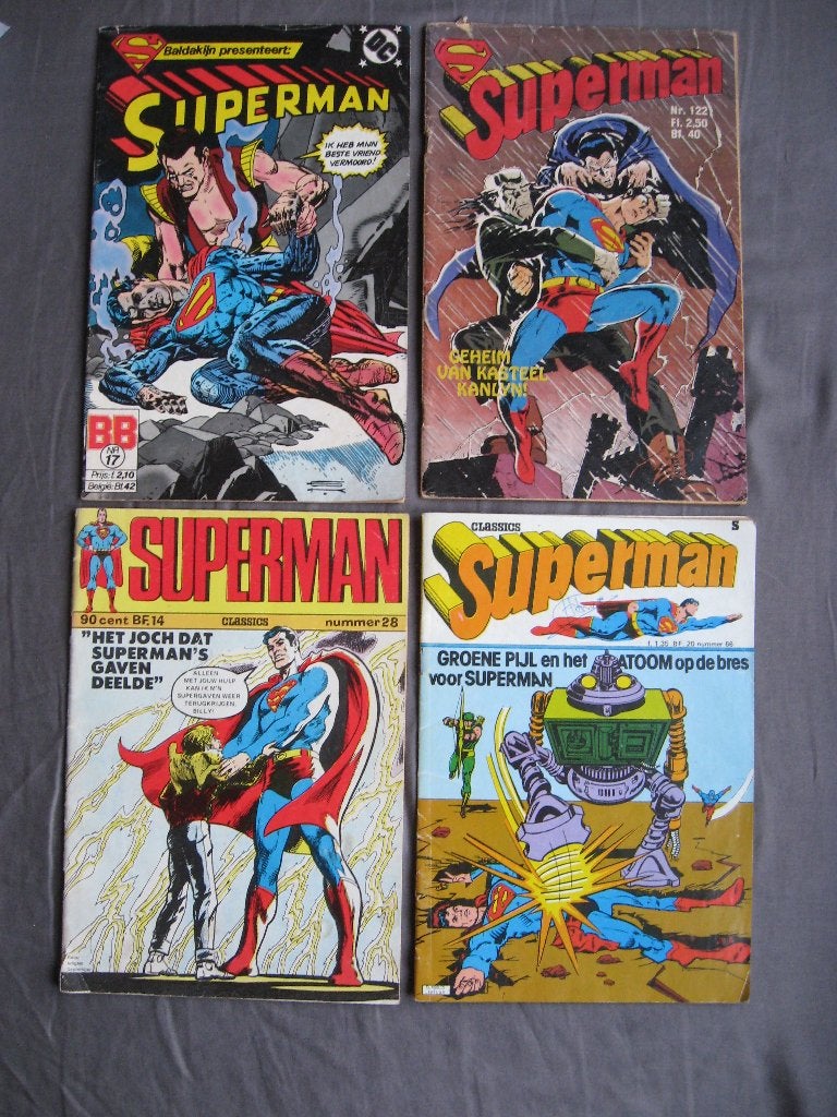 Superman nr 17 / Classic 1 1973 nr 28 - DC Comics Superman, Meerdere comics, Ophalen of Verzenden, Gelezen, Amerika