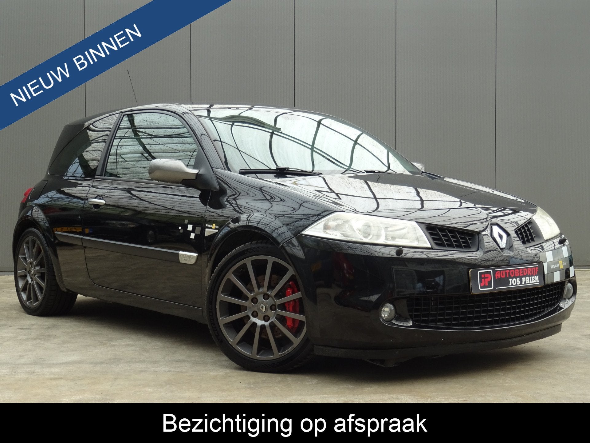 Renault Mégane 2.0-16V T F1 Team R26 * 230 PK * NL-AUTO !, Auto's, Renault, Gebruikt, Zwart, 4 cilinders, Automatische klimaatregeling
