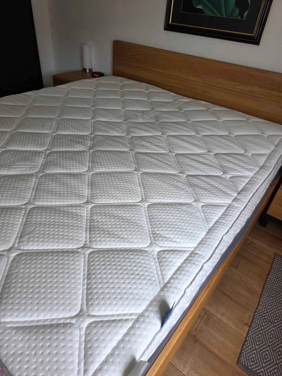 Topper koudschuim HR60 Tencel 180x200 zgan, Ophalen, Tweepersoons, Zo goed als nieuw, Matras