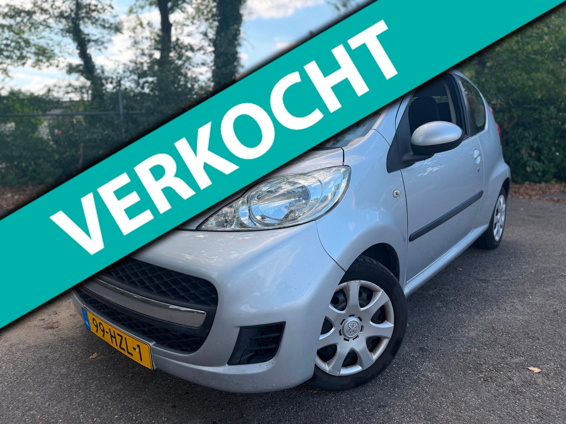 Peugeot 107 1.0-12V Sublime AIRCO APK INRUILKOOPJE !, Voorwielaandrijving, Stof, Gebruikt, Zwart