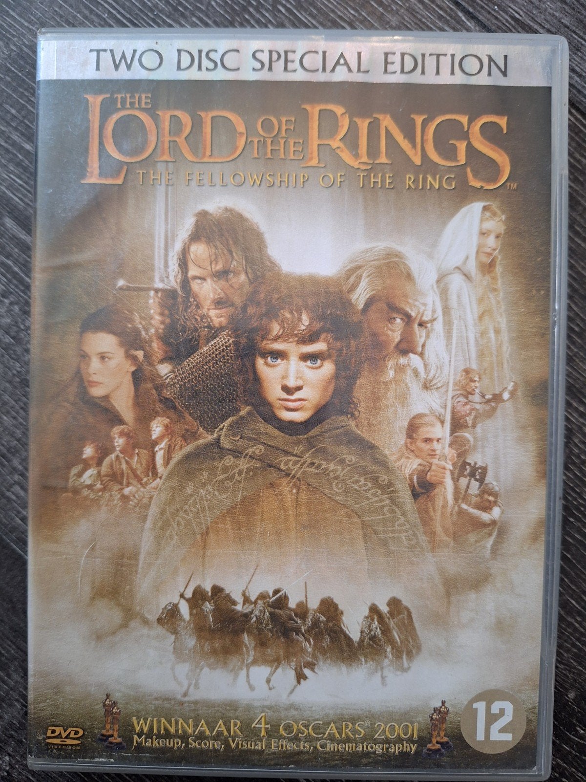 Lord of the Rings: The Fellowship of the Ring (DVD), Ophalen of Verzenden, Breedbeeld, Frans, Vanaf 12 jaar