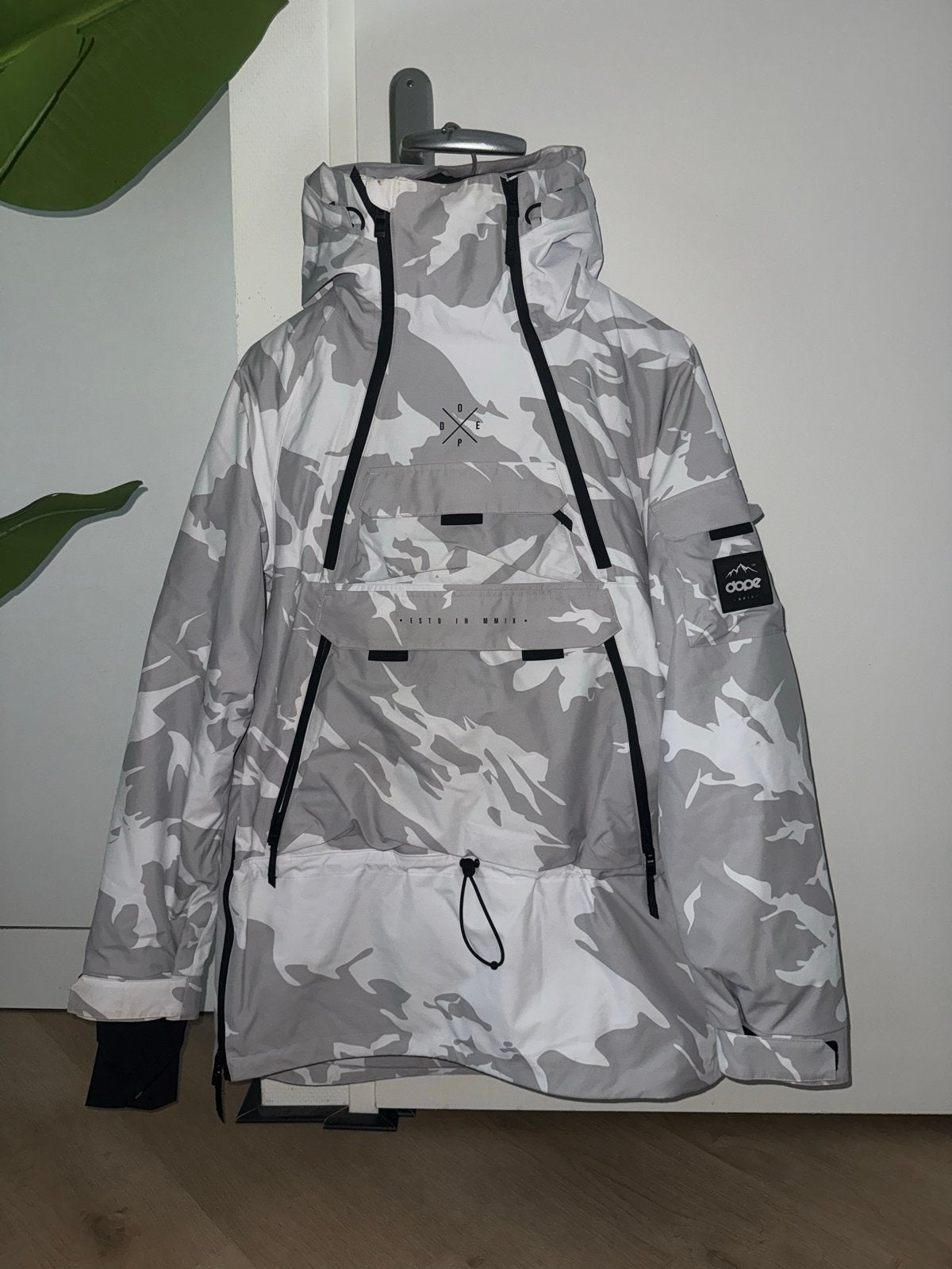 Dope Snow camo ski-jas / snowboardjas maat M, Ophalen of Verzenden, Gedragen, Maat 48/50 (M), Jack