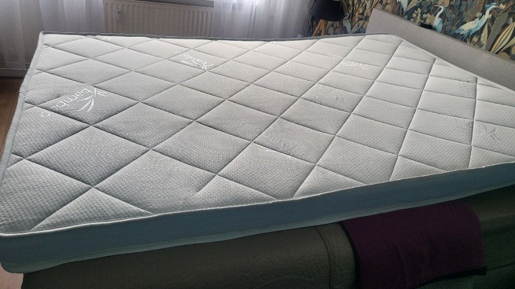 matras topper BAMBOO 140-200, Ophalen, Tweepersoons, 140 cm, Zo goed als nieuw