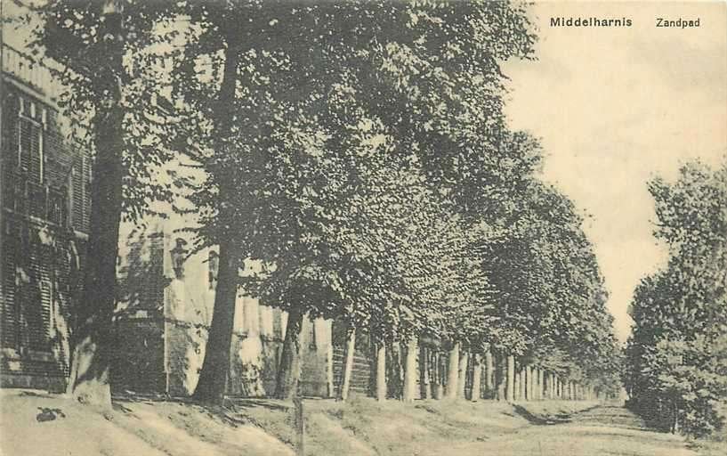 380-761-019 Middelharnis Zandpad, Verzenden, Voor 1920, Zuid-Holland