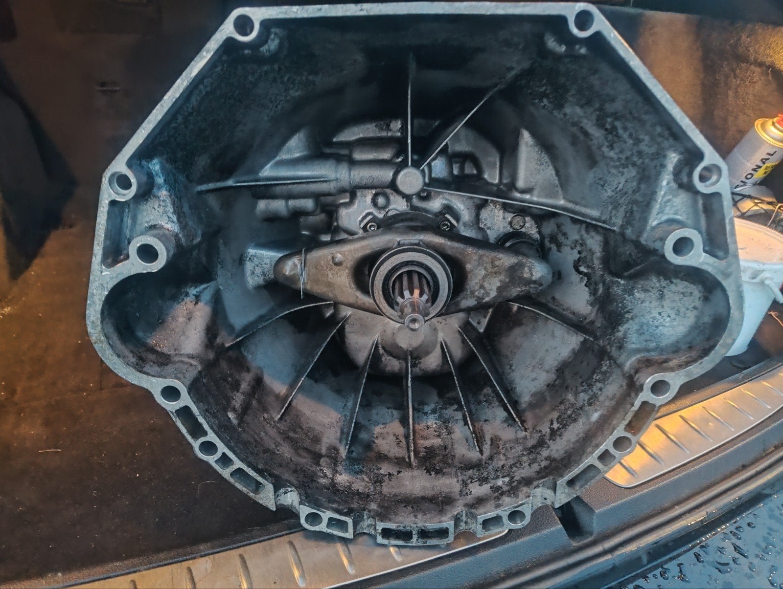 BMW M60B30 motor met handbak voor E32, Ophalen, Gebruikt, BMW