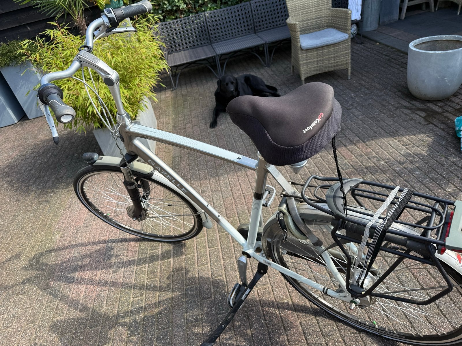 Gazelle Chamonix Plus Herenfiets - 7 versnellingen, Fietsen en Brommers, Fietsen | Heren | Herenfietsen, Ophalen, Gebruikt, Versnellingen