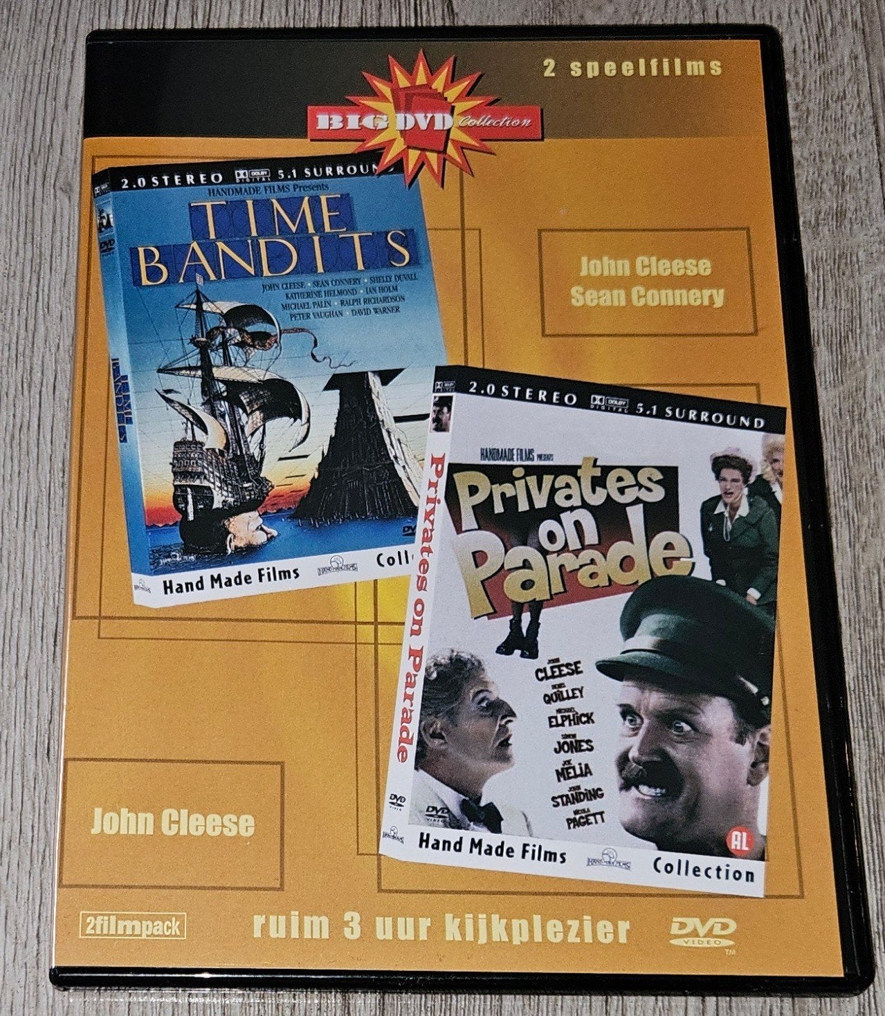 Time Bandits & Privates on Parade - Big DVD Collection, Nederlands, Ophalen of Verzenden, Vanaf 12 jaar, Inclusief doosje