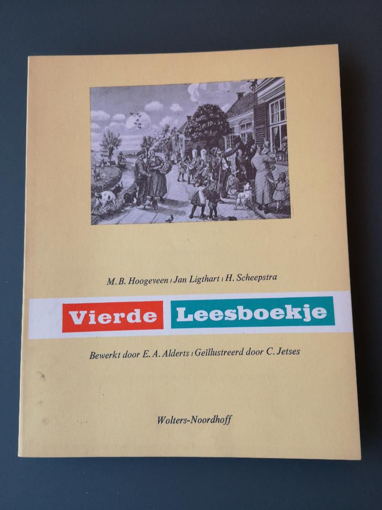 Vierde leesboekje, ill. C Jetses, Ophalen of Verzenden, Nieuw