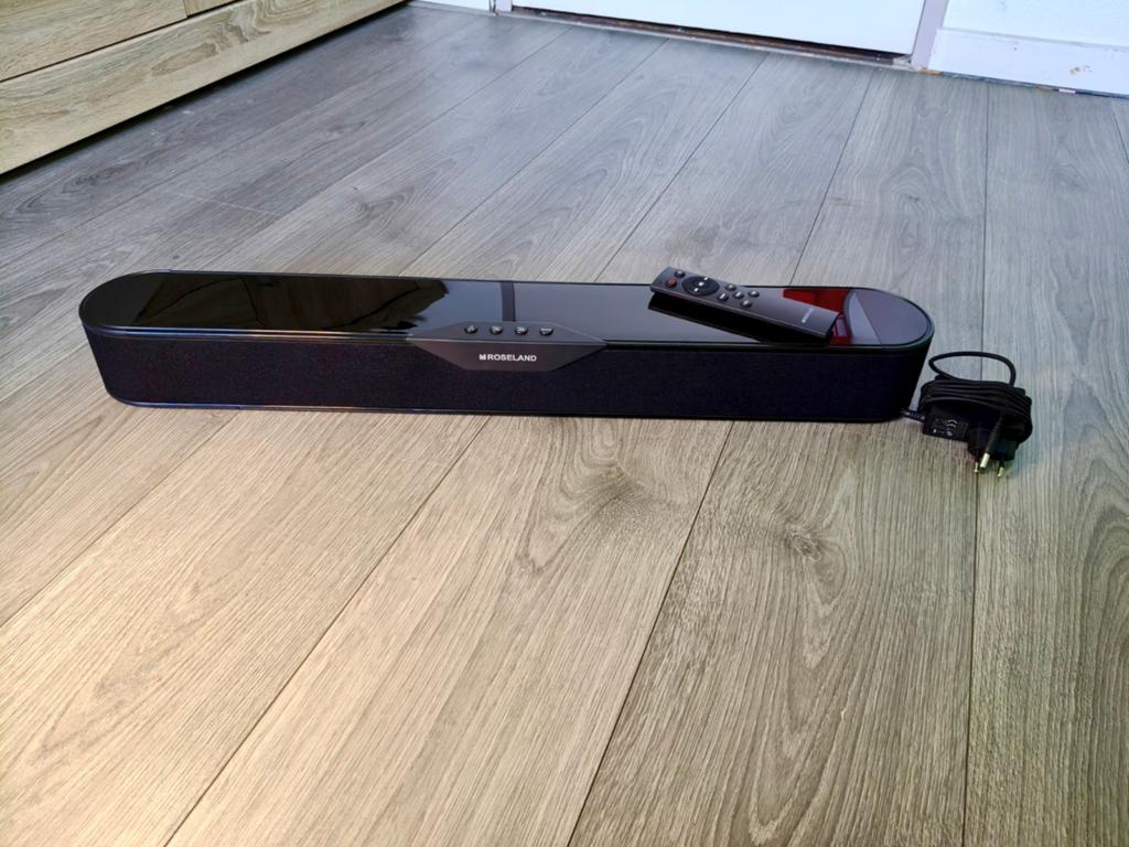 Zwart Roseland Soundbar RS-910 (2.0 stereo) met Bluetooth, Ophalen, Bluetooth, Gebruikt
