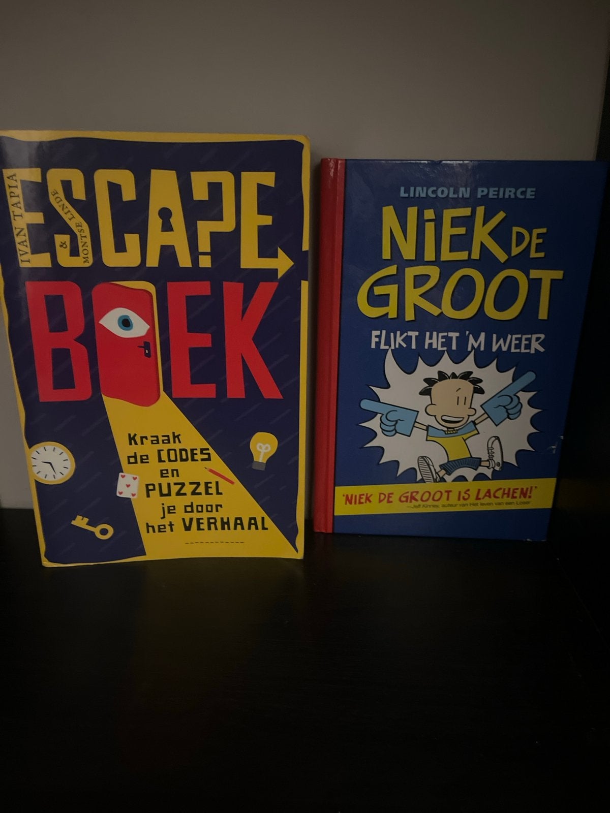 Escape Boek & Niek de Groot: Flikt het 'm weer (2 boeken), Ophalen, Zo goed als nieuw, Fictie