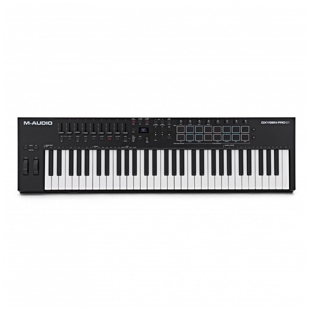 M-Audio Oxygen Pro 61 USB Powered MIDI Controller SUPERPRIJS, Muziek en Instrumenten, Midi-apparatuur, Nieuw, Ophalen of Verzenden