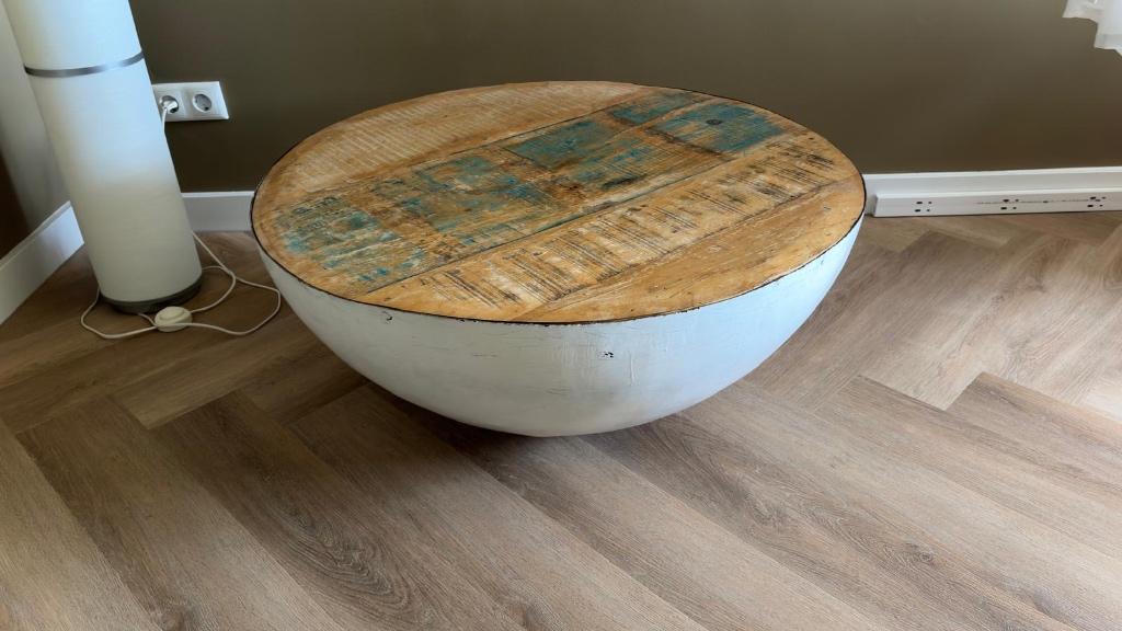 Salontafel, Ophalen, 50 tot 100 cm, Rond, 50 tot 100 cm