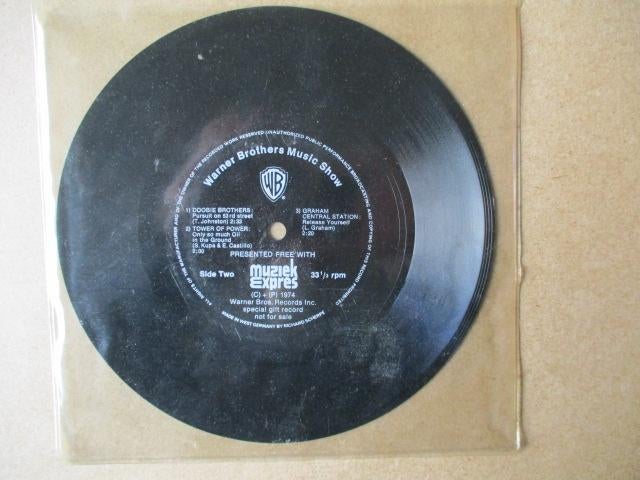 s5939 muziek expres flexibel singletje, Cd's en Dvd's, Vinyl Singles, Gebruikt, Single, Overige genres, 7 inch, Ophalen