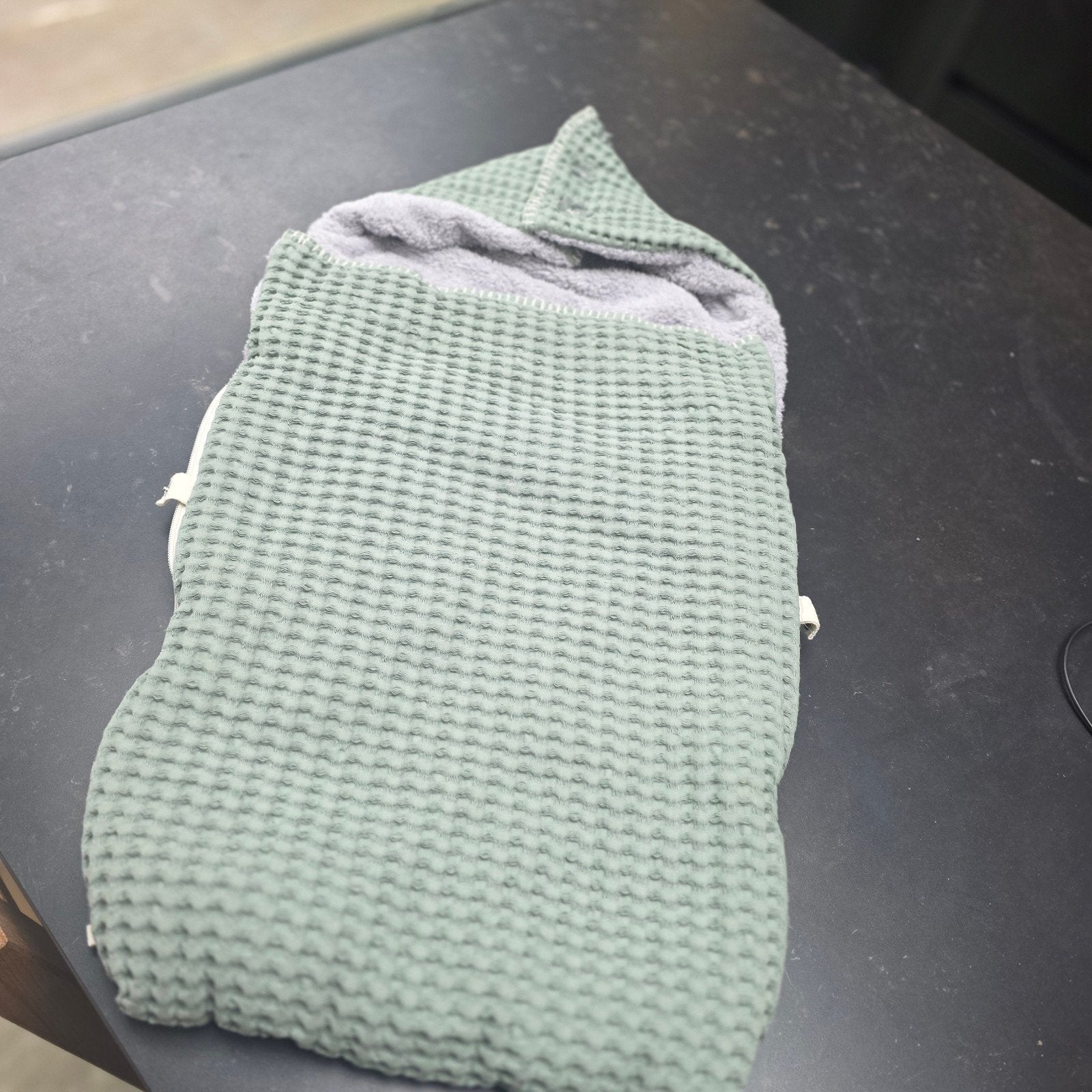 Koeka voetenzak wafelstof groen, Groen, Gebruikt, Wasbaar, Koeka