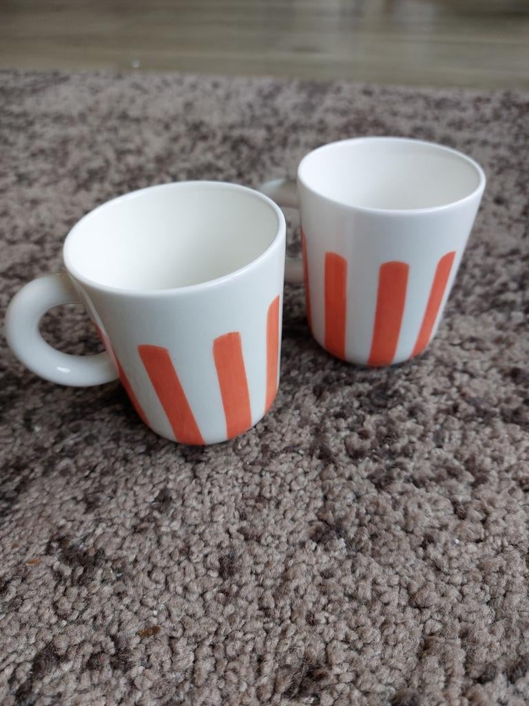 Koffiekopjes Hema, Huis en Inrichting, Keuken | Servies, Keramiek, Ophalen of Verzenden, Zo goed als nieuw, Overige stijlen