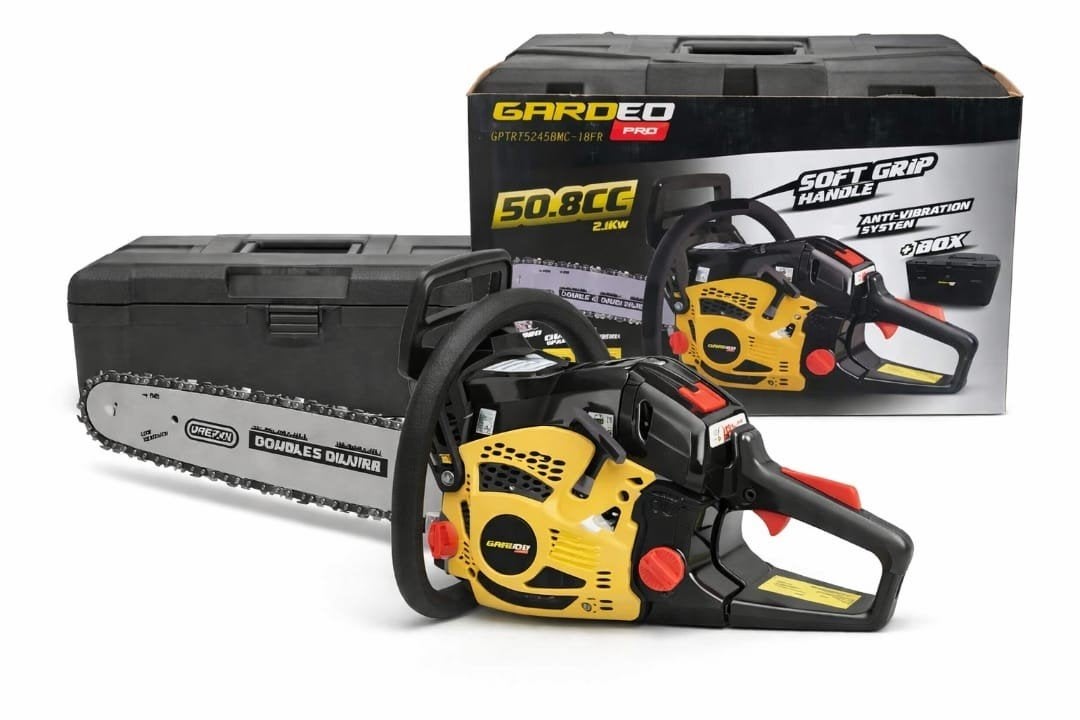 Gardeo Pro – benzinekettingzaag 50,8 cc met Oregon zaagblad, Ophalen of Verzenden, Nieuw