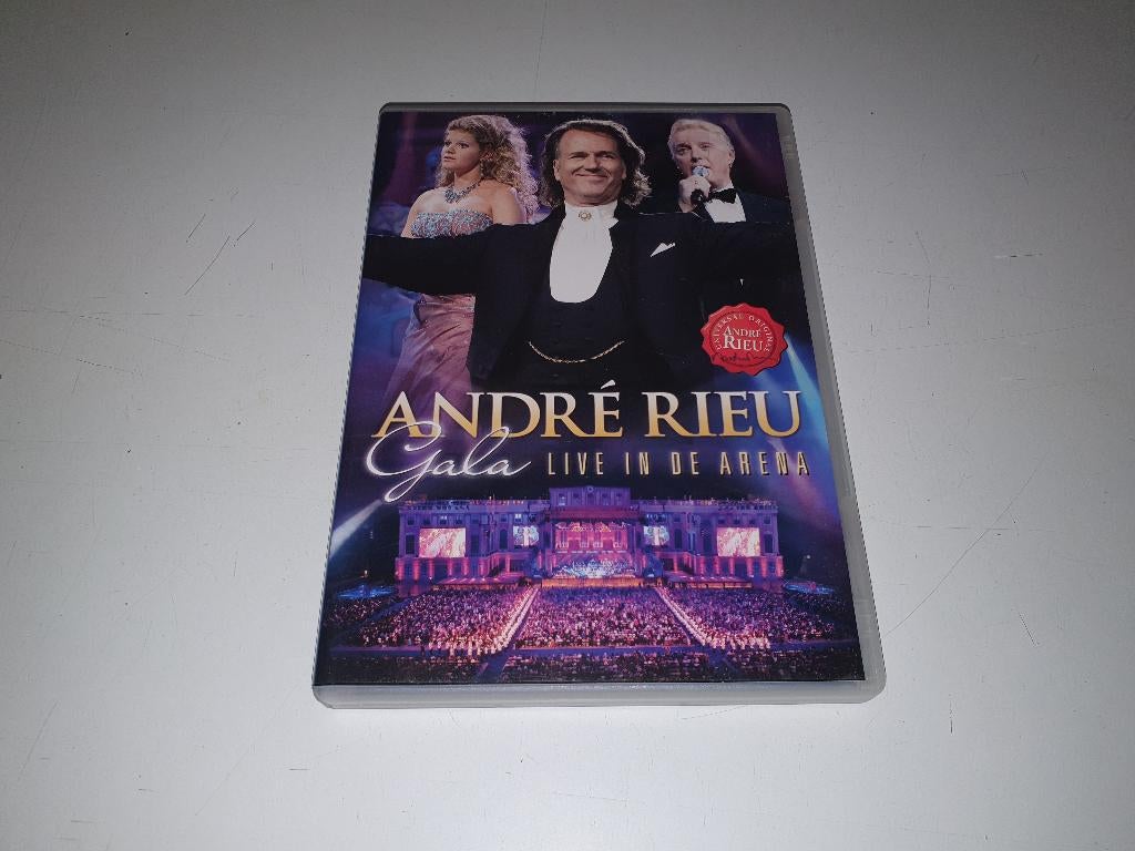 DVD André Rieu - Gala Live in de Arena - nieuwstaat, Alle leeftijden, Ophalen of Verzenden, Zo goed als nieuw