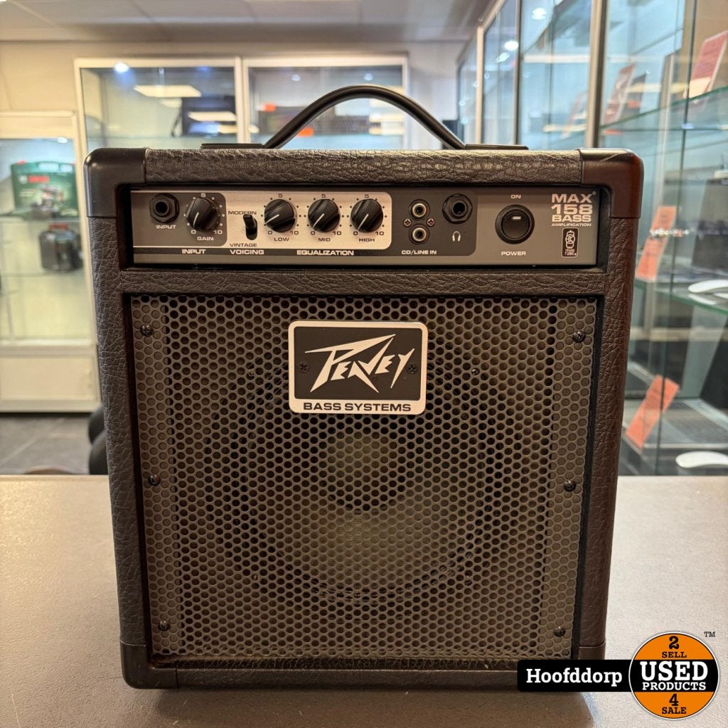 Peavey Max 158 Basversterker, Peavey, Gebruikt, Support@peavey.com, 5022 Hartley Peavey Drive
Meridian, MS 39305
USA
