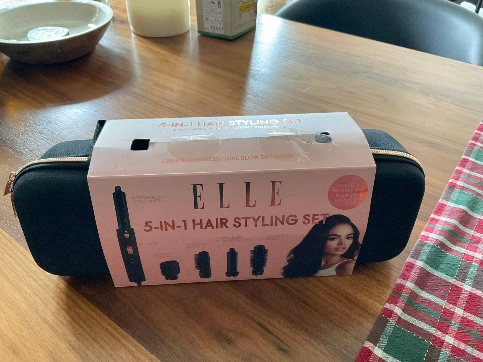 Nieuw ELLE5 in 1 airstyler, Ophalen of Verzenden, Nieuw, Krultang of Stijltang