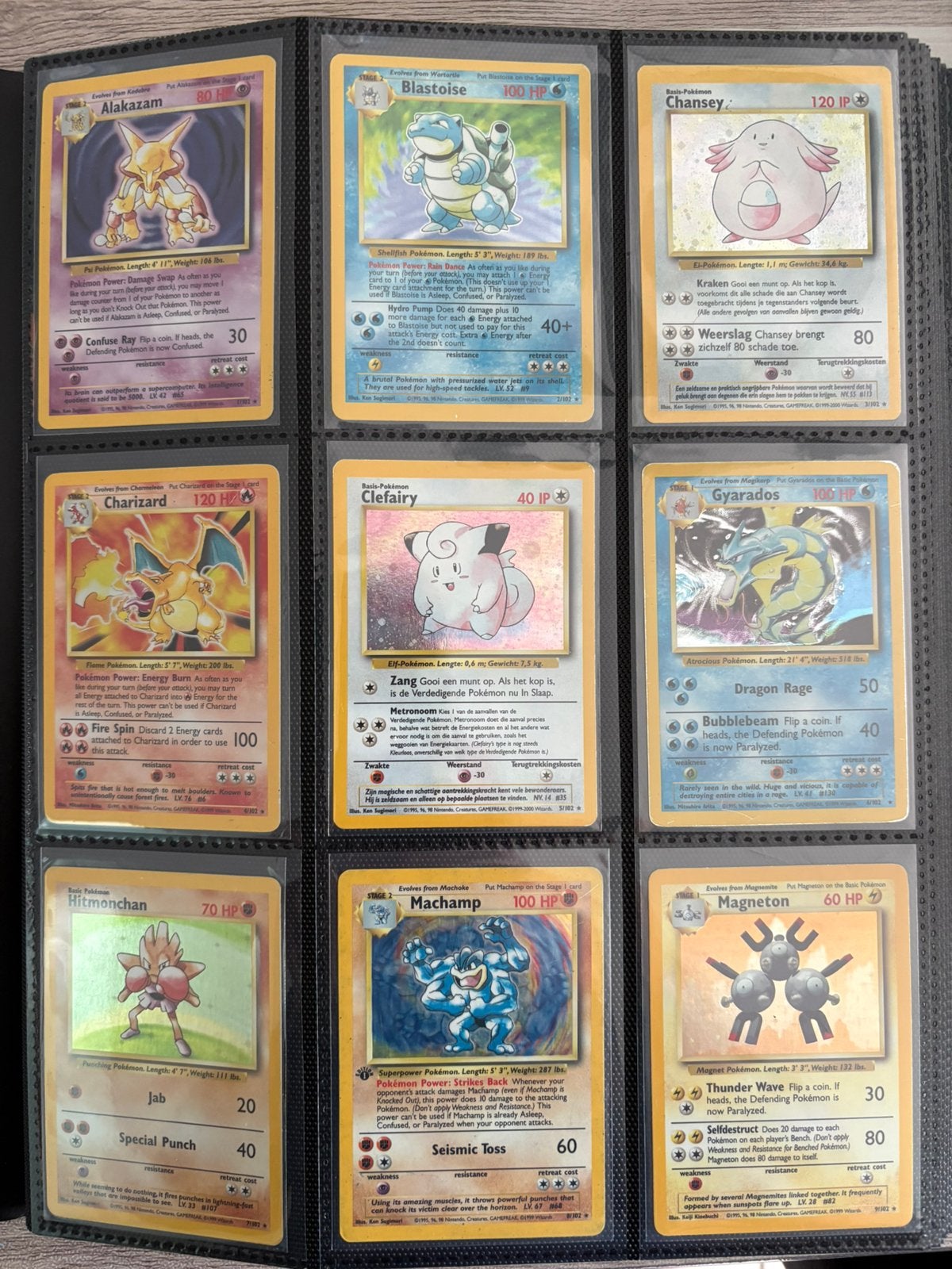 Base set compleet 102/102, Ophalen, Zo goed als nieuw
