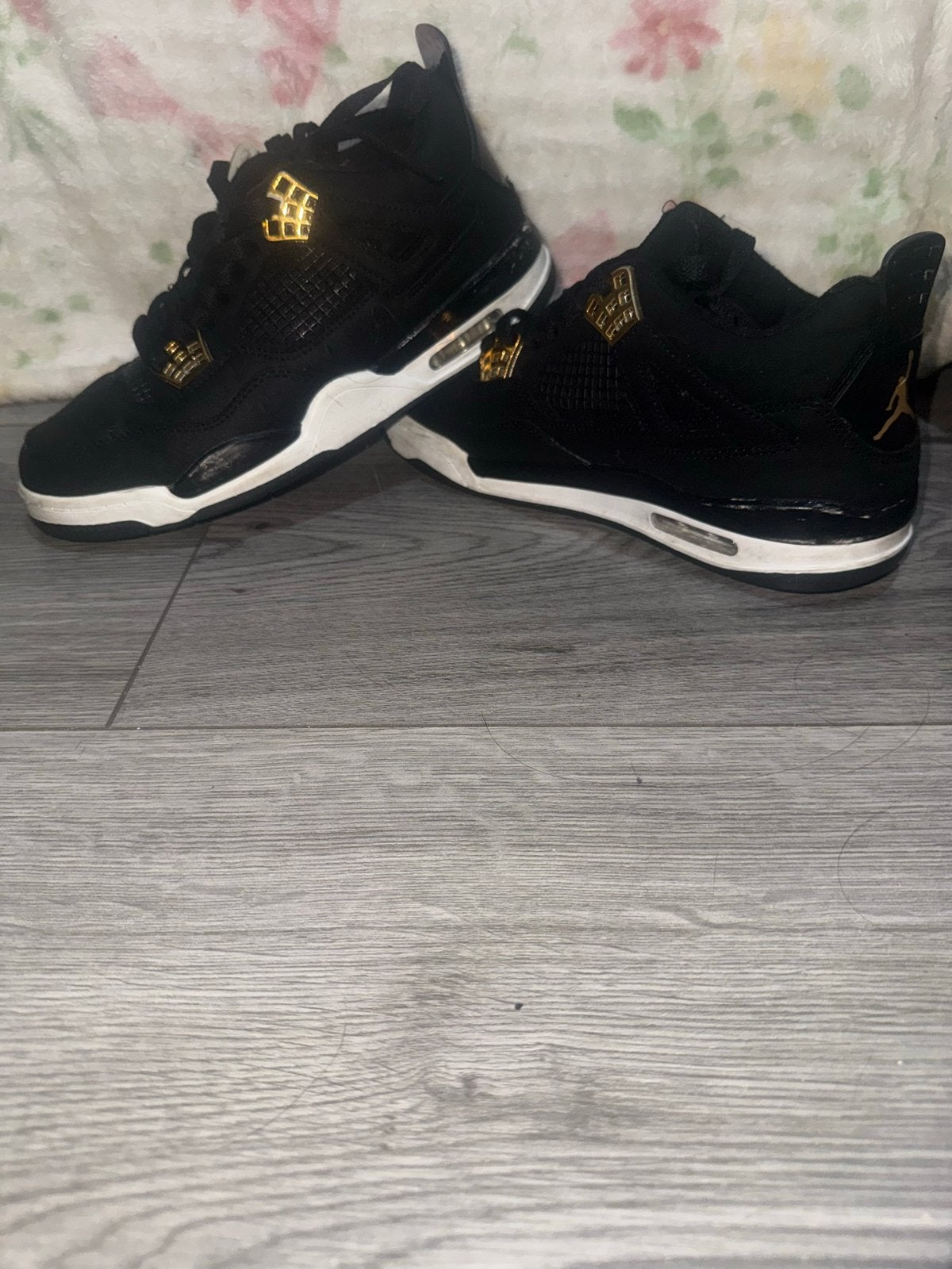 Nike Air Jordan 4 Retro 2 paar en vans en jordan 1, Kleding | Dames, Schoenen, Ophalen of Verzenden, Zo goed als nieuw, Zwart
