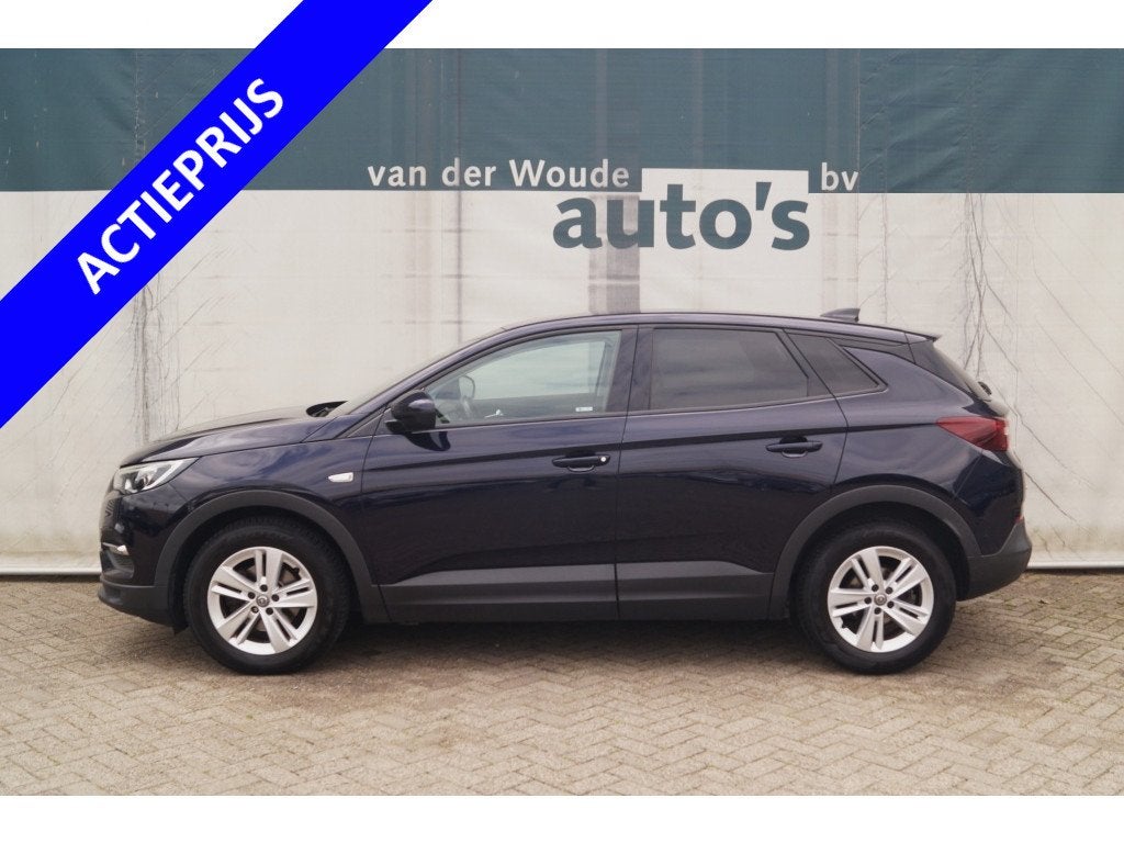 Opel Grandland X 1.6 CDTi 120pk Online Edition -LEER-NAVI-EC, Auto's, Voorwielaandrijving, Dealer onderhouden, Gebruikt, 4 cilinders