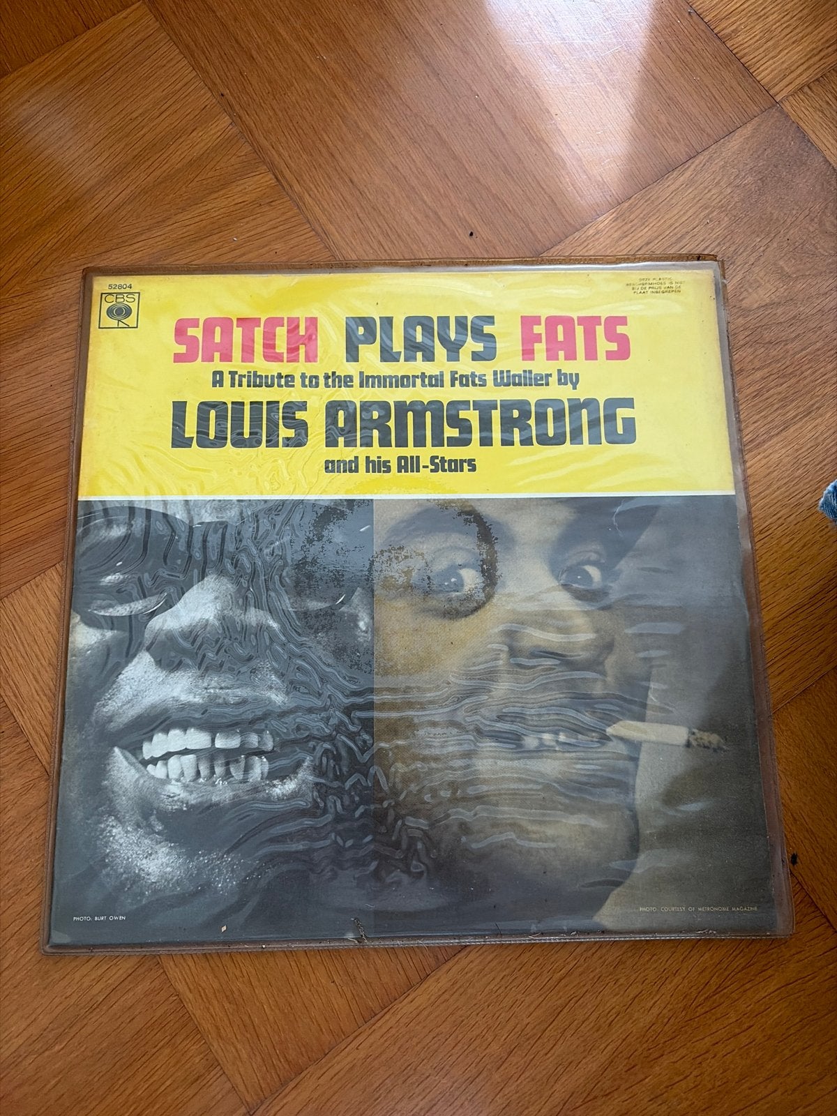 Louis Armstrong - Satch Plays Fats (LP), Cd's en Dvd's, LP, Gebruikt, Ophalen of Verzenden, 12 inch