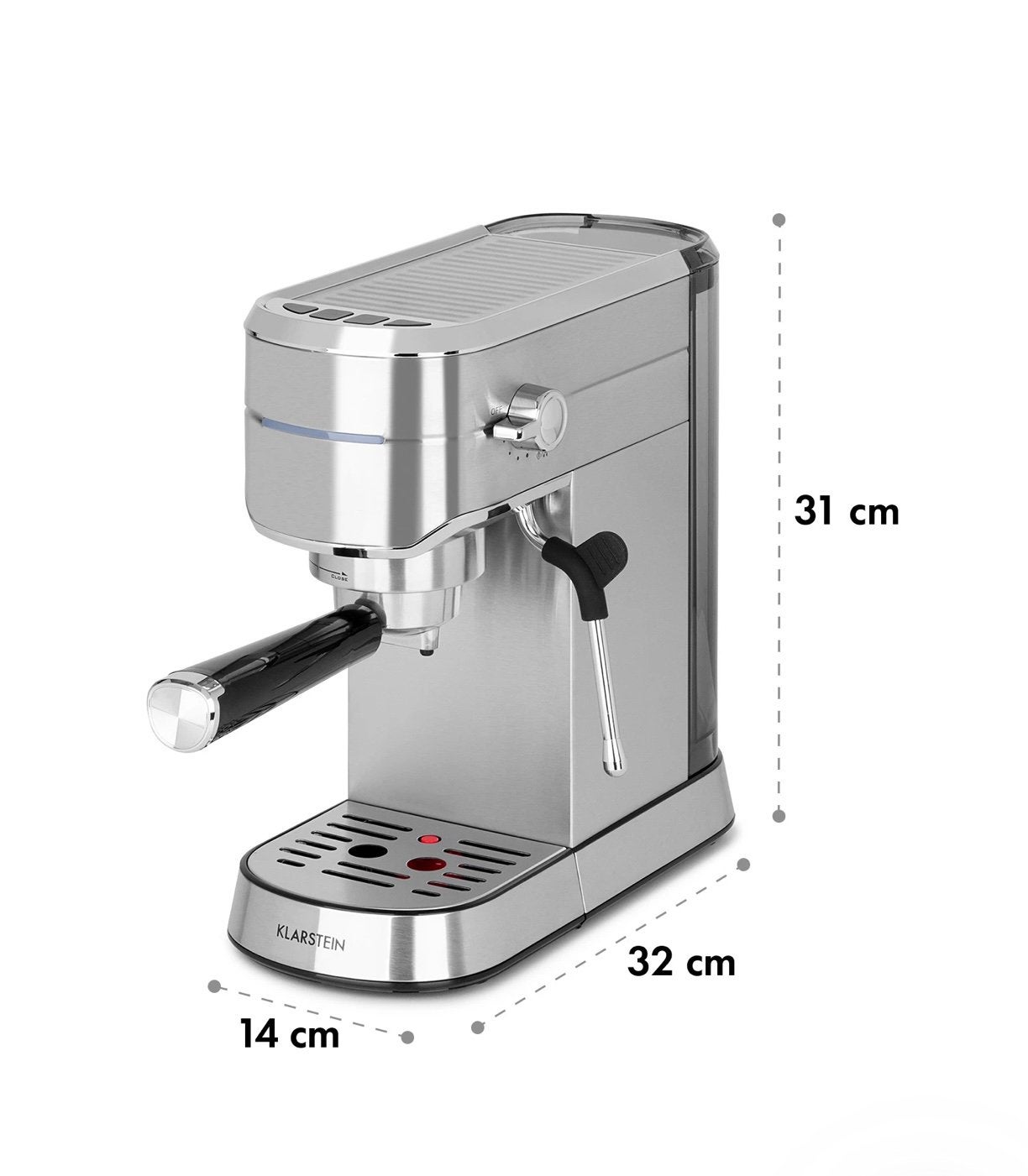Koffiemachine, klarstein (Duitsland) nieuwe!!!, Gemalen koffie, Ophalen of Verzenden, 2 tot 4 kopjes, Koffiemachine