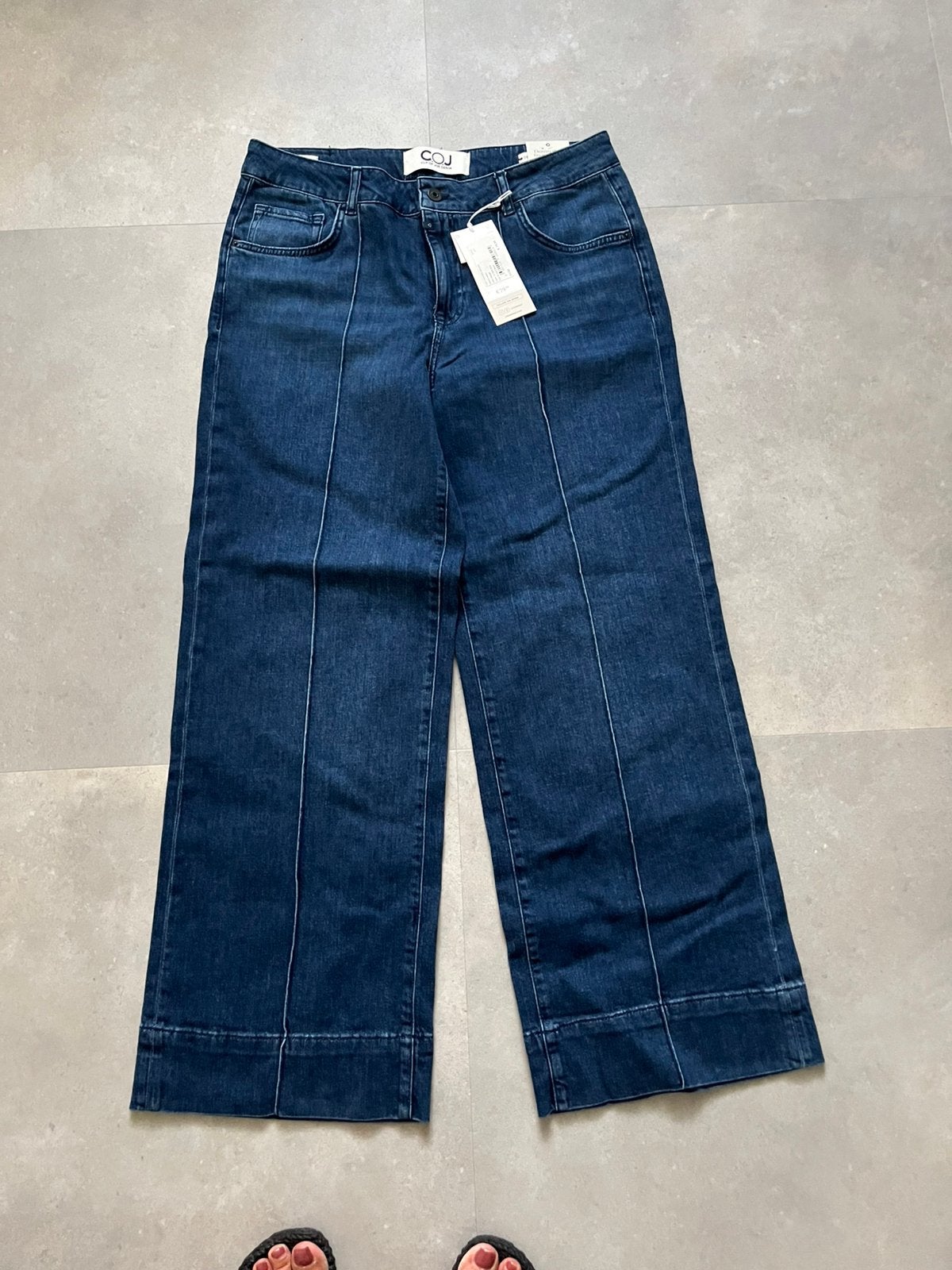 Wijde spijkerbroek nieuw! Maat 31/30. Merk COJ, Kleding | Dames, Spijkerbroeken en Jeans, Verzenden, Zo goed als nieuw, Blauw