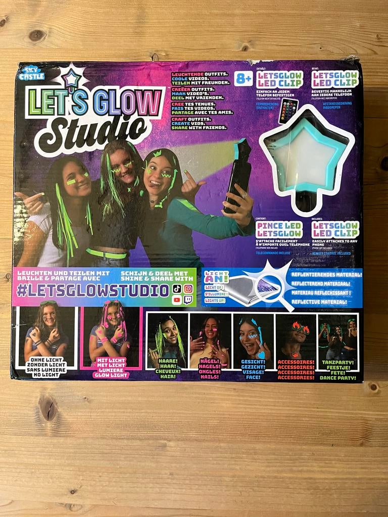 Let's Glo Studio creatieve set, Overige thema's, Nieuw, Meerkleurig, Ophalen of Verzenden