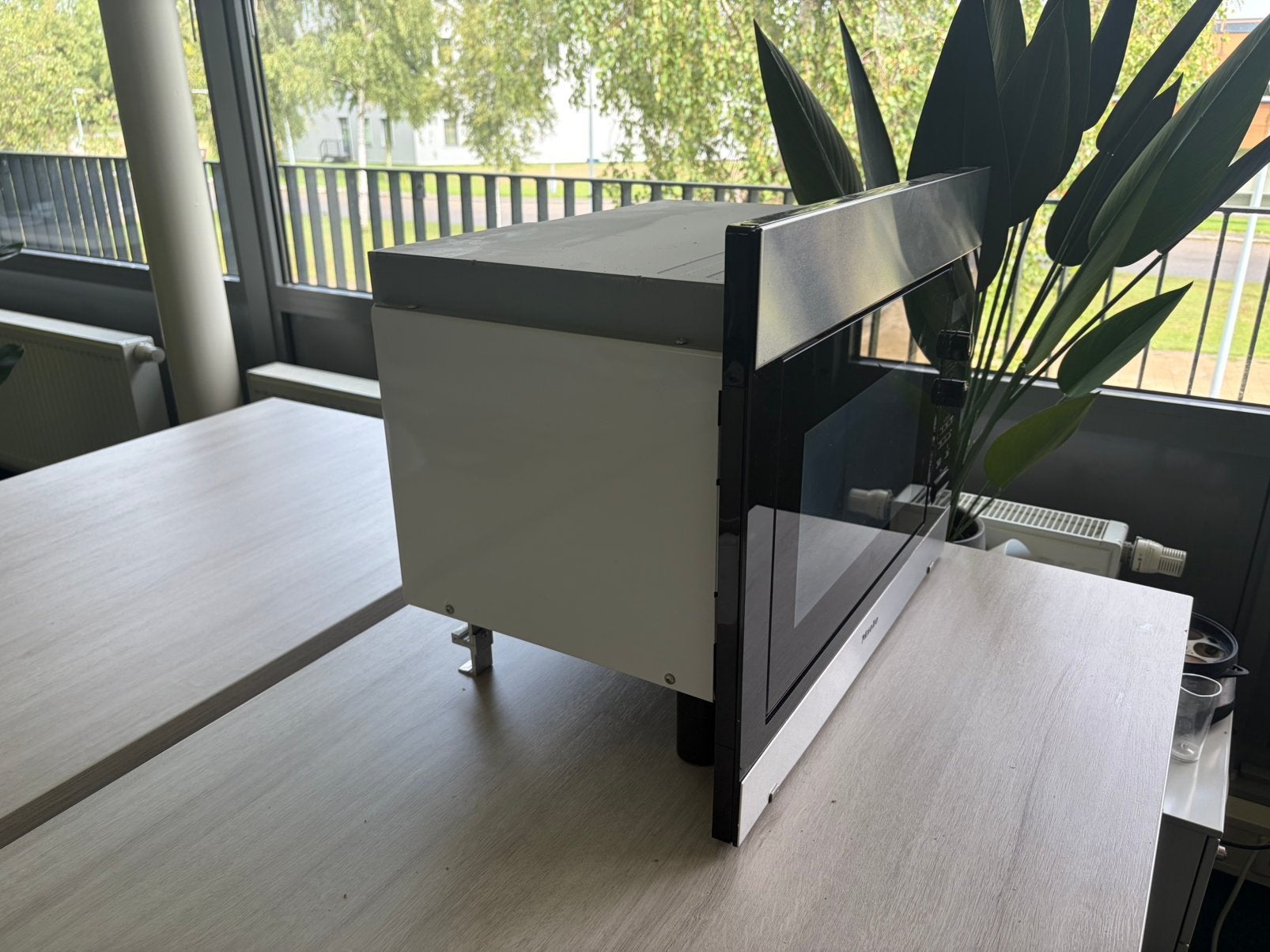 Miele magnetron met grill functie, Witgoed en Apparatuur, Gebruikt, Ophalen of Verzenden, Combi-oven, Inbouw
