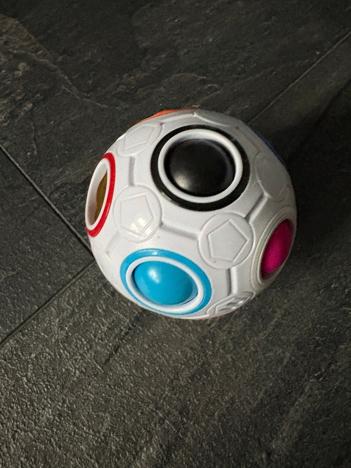 Rubik's Magic Rainbow Ball Puzzel Speelgoed, Ophalen of Verzenden, Gebruikt, Jongen of Meisje